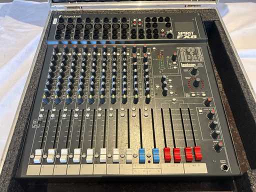 Soundcraft Spirit FX8 Analog Mixing Console