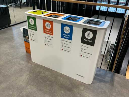 Système de séparation des déchets globulaires BinBin