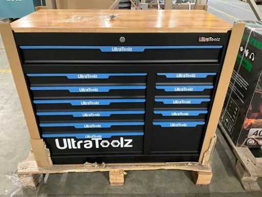 Ultratoolz Doppelwerkzeugwagen mit Inhalt