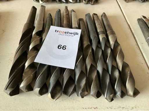 Lot Metal Drills HSS (10x)