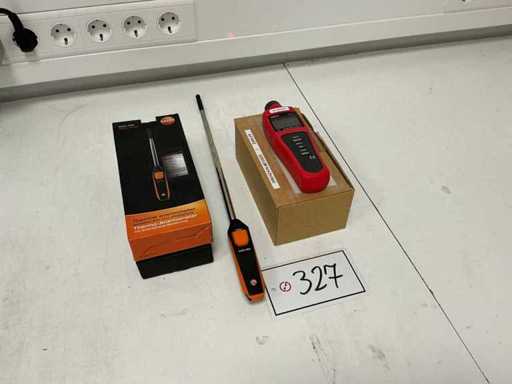 Lot-Wärmeanemometer & Digitaler Drehzahlmesser