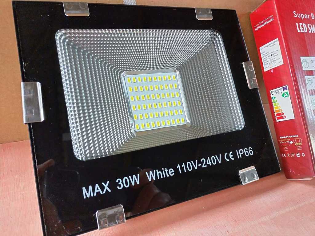 40x LED flood light 30 watt