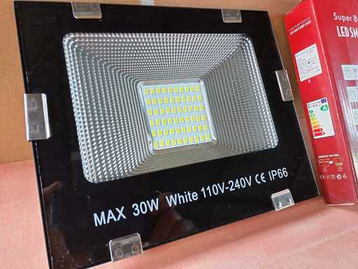 20x Led floodlicht 30 watt