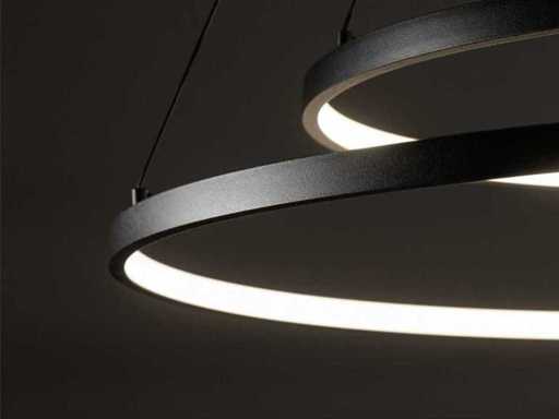 Aurora 280 design armatuur zwart