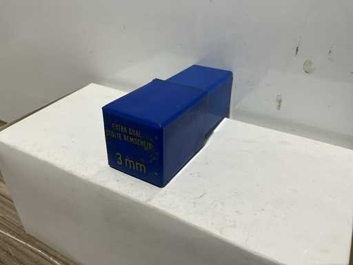 Remscheid furat - 3mm - Litere perforate numere