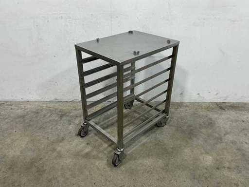 Bază mobilă din oțel inoxidabil