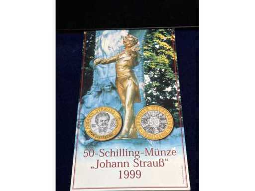 50 Schilling Johann Strauss 1999