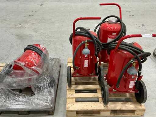 Sicli Pulver Schnelle Feuerlöscher (4x)
