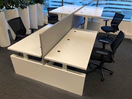 Vepa - electric sit-stand 4p workbench 180x80