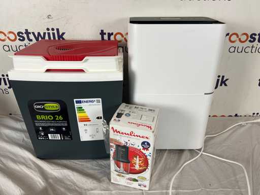 Qlima d820a smart | Moulinex blender | Gio'style koelbox