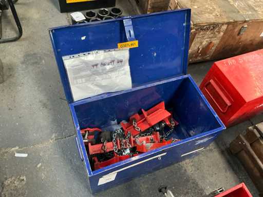 Set de cleme pentru sudură pentru țevi Ridgid