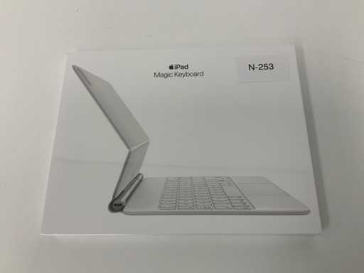 Apple - iPad Pro 11-calowa (1., 2., 3. generacja) i iPad Air (4. generacji) Magiczna klawiatura QWERTY (USA) Bia?a