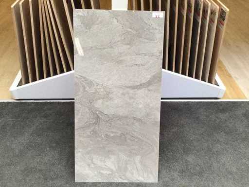 Kutahya Atlantis Vizon Gepolijst Vloertegel 60x120 cm 60,48 m²