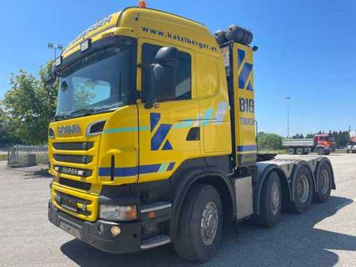 2014 Scania V8 R 560 LA8x4/4HSA Truck Yellow