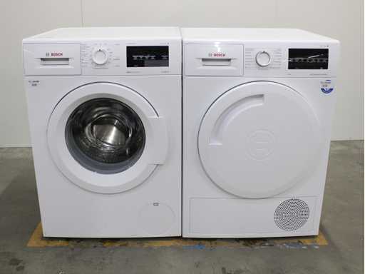 Série Bosch|6 Machine à laver VarioPerfect EcoSilence Drive & Série Bosch|6 sèche-linge