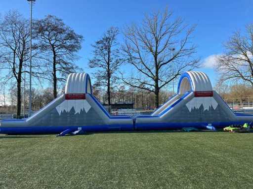 Event material, bouncy castles, obstacle courses, bicycles, decors