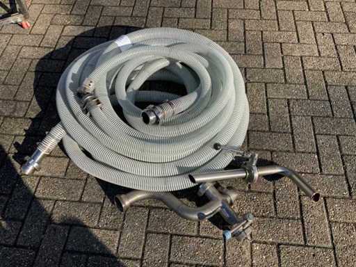 Flexible suction hoses (4x)