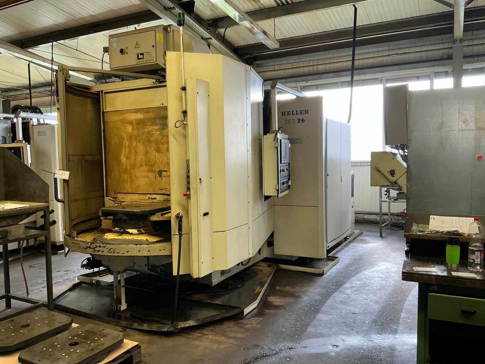 HELLER MC 26 CNC Horizontal 4 Axis Machining Centers