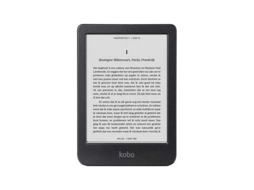 Kobo Clara BW - E-reader - 6 inch - 16GB - Luisterboeken - Zwart