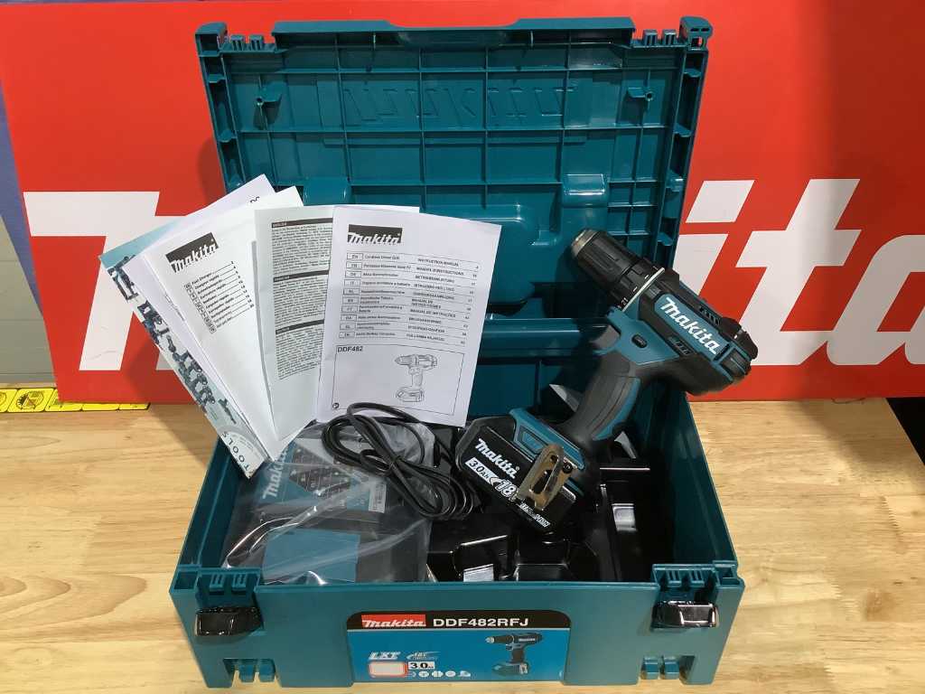 Makita DDF482 Accu schroefmachine set