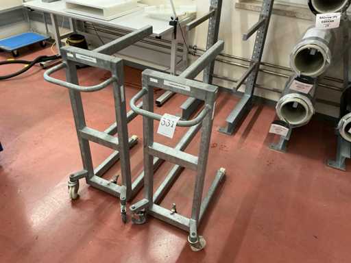 Product transport trolley
