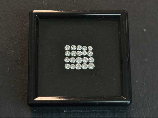 Diamant 1.02 carat natuurlijke diamant