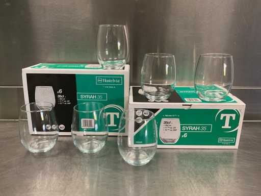 Vicrila Hostelvia Syrah Box of 6 pieces - glass 35 cl (10x)