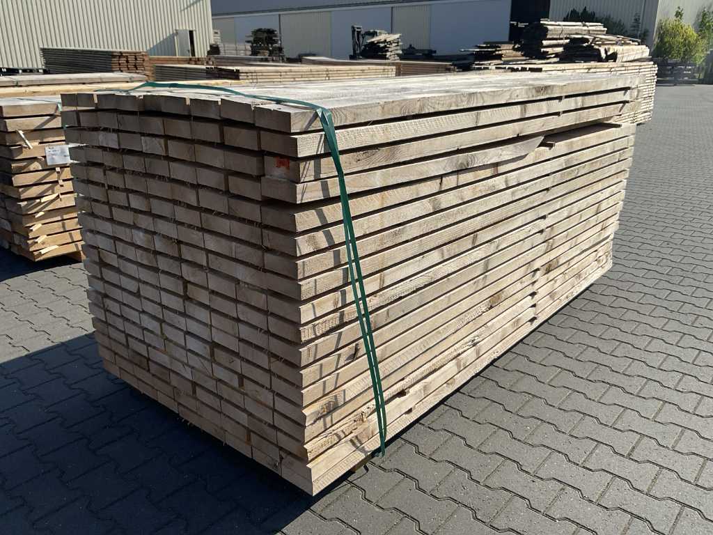 Fichte Gerüst Holzbohlen 250x12,5x4,5cm (160x)