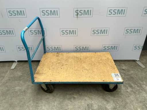 Du?y wózek platformowy