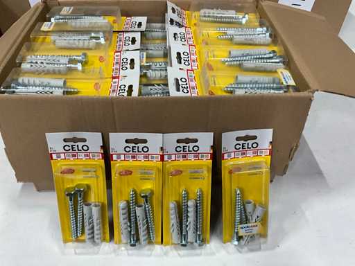 Spine Celo F14 con vite lag in 2 pezzi (95x)