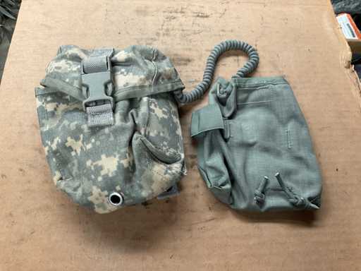 Individual firtst aid pouch with insert (5x)