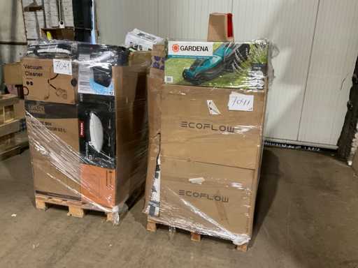 Pallet return goods (2x)