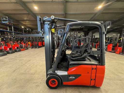 Servizio 2020 + UVV 02/2027 Linde E16-02 EVO 1.600kg Triplex 462cm Carrello elevatore elettrico 13.871 ore