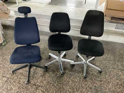 Krzesło biurowe (3x)