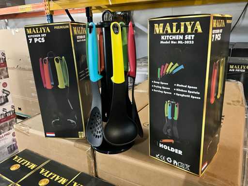 Maliya 6-delige set keukengerei (136x)