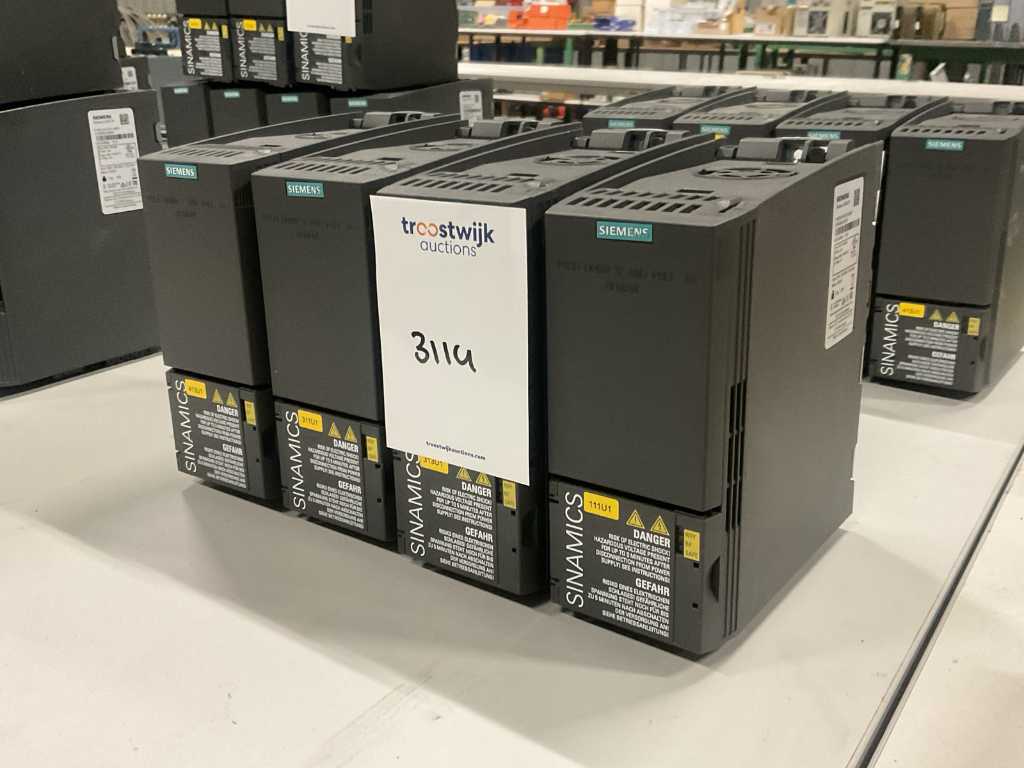 Siemens 6SL3210-1KE11-8AP2 Convertitore di frequenza (4x)