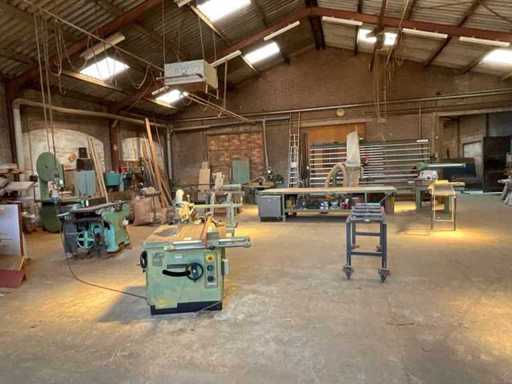 Building materials, Concrete slabs, Façade elements, Wood and Roofing due to relocation
