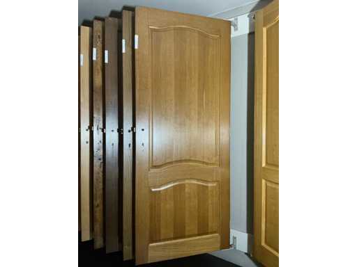 Porte intérieure en bois massif