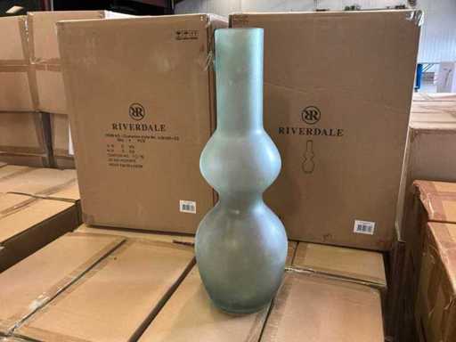 Riverdale Vaas groen 45cm (2x)