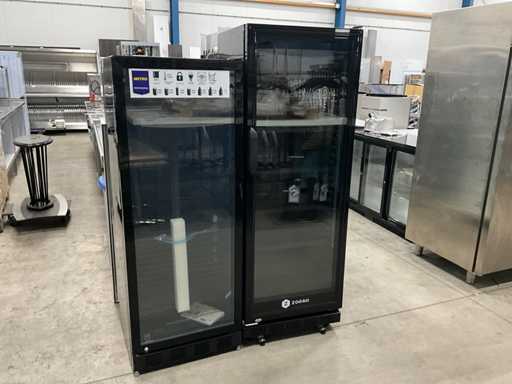 2023 Zorro ZKB 360 Glass Door Refrigerator