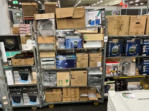 Fournée de fournitures de bureau renvoyées