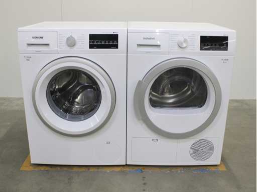 Siemens iQ500 iSensoric aquaStop iQdrive Waschmaschine & Siemens iQ300 iSensoric Trockner