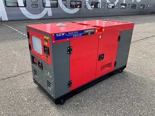 Unused Kawakenki KK25 Power Generator 25Kva