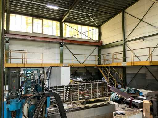 Steel platform, 200 kg/m2