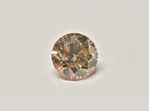 Round Natural mined diamond 1.66cts IJ SI