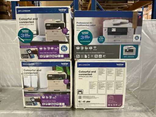 Divers imprimeurs frères (4x)