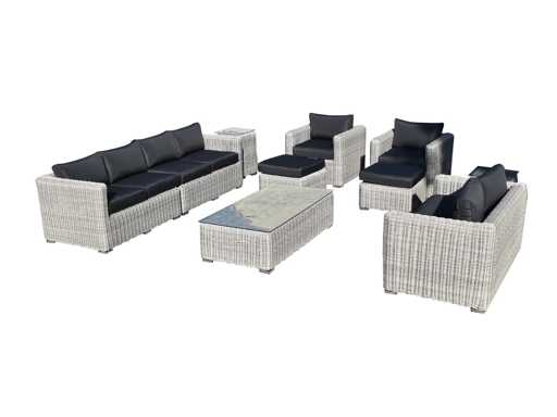 Lounge set - Vonato - 0 - 10-piece