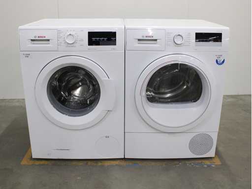 Série Bosch|6 Machine à laver VarioPerfect EcoSilence Drive & Série Bosch|4 sèche-linge