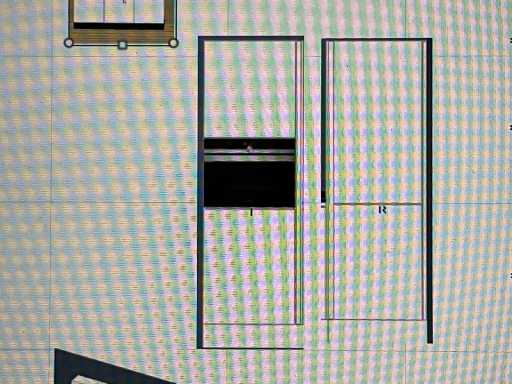 Bribus 2x Hoge kasten (koel-vries/combitron) v.v. nis en deur, kleur W300 Wit (NIEUW IN DOOS)