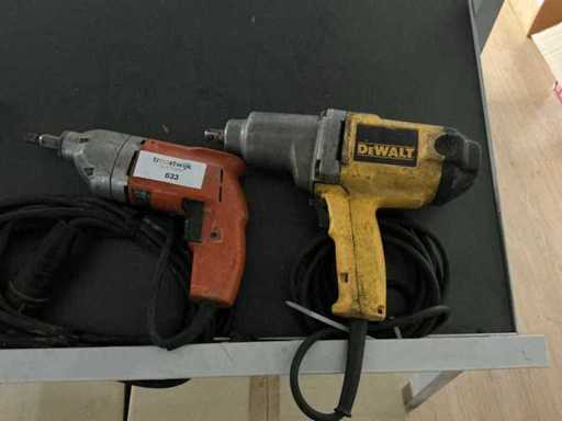 Chiave a impulsi e cacciavite DeWalt/Fein